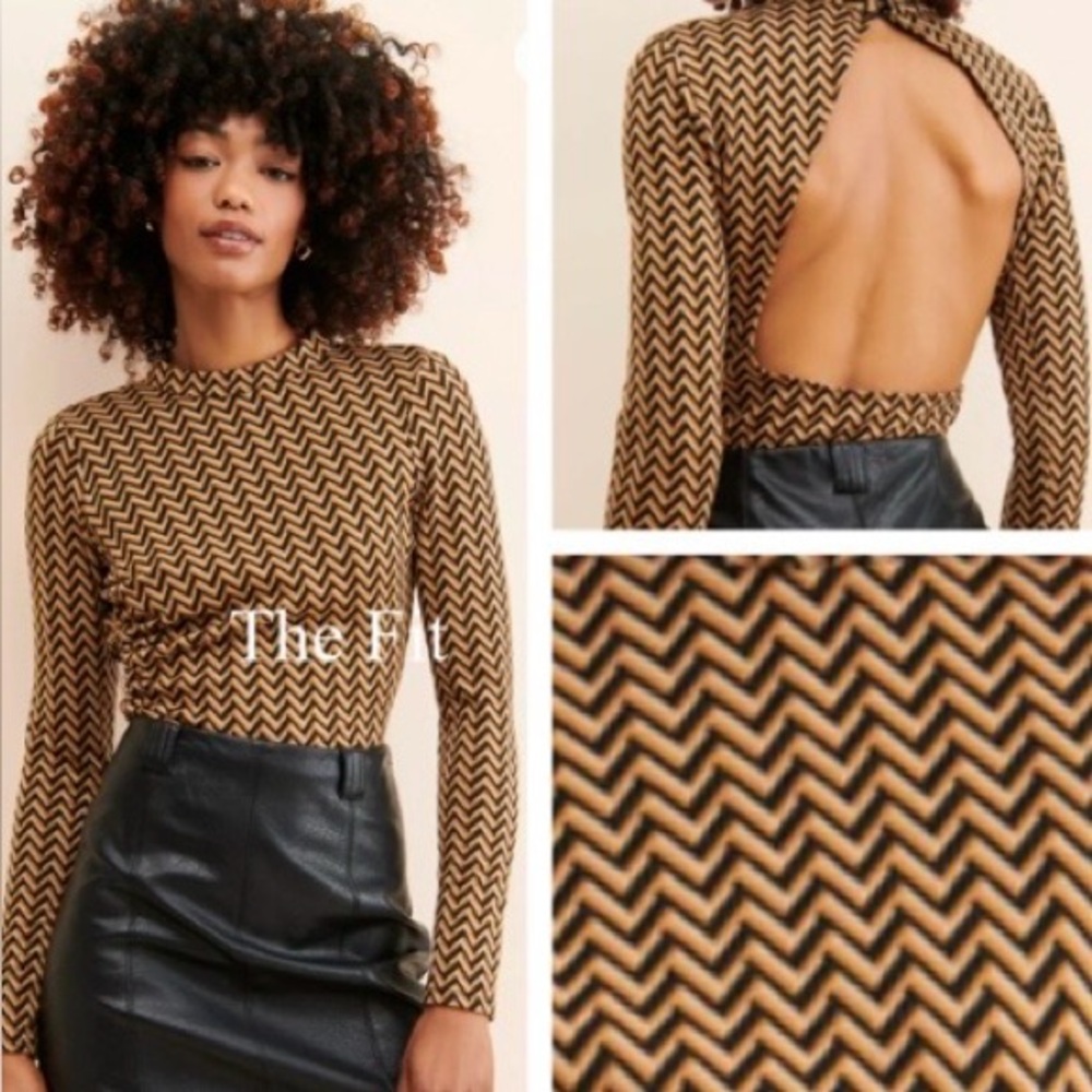 ASTR the Label Open-Back Top – Size M